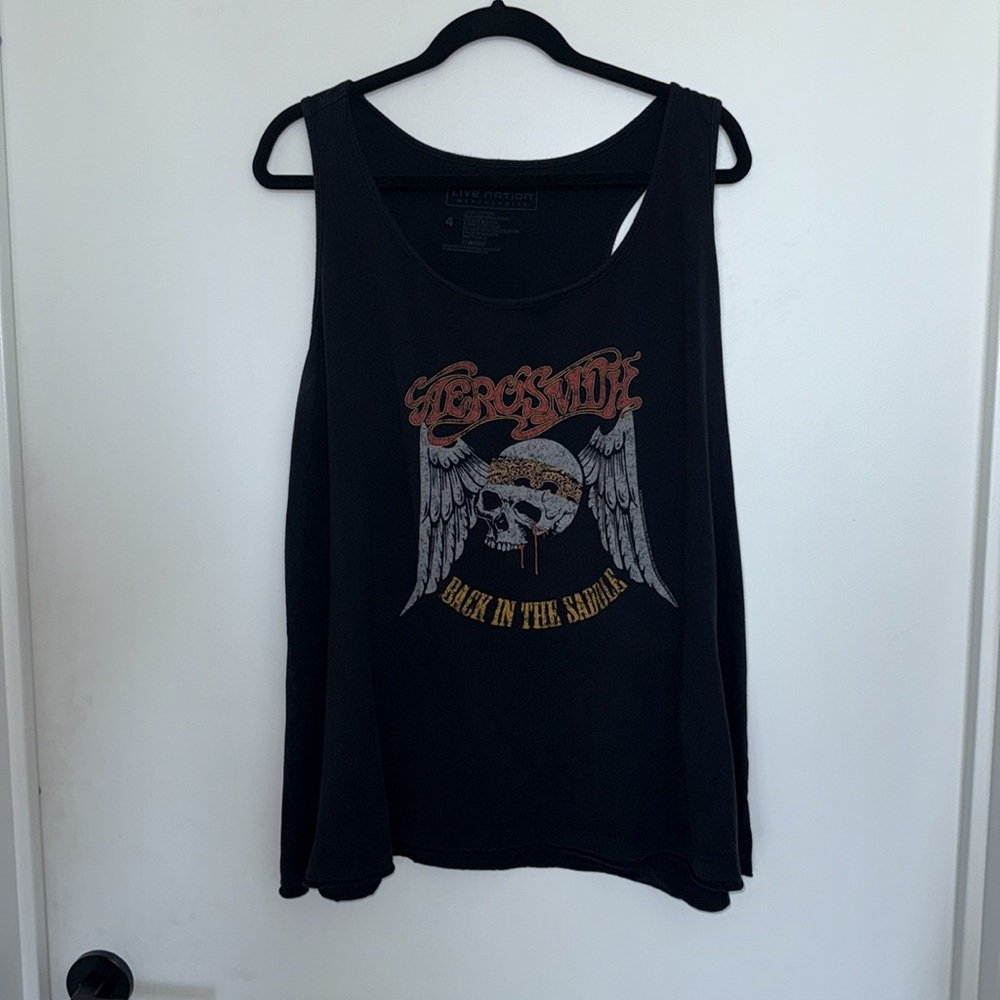 Torrid Live Nation Merchandise Aerosmith Tank Top Tee